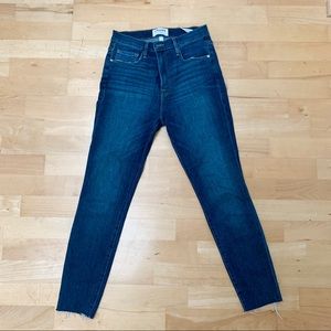 Frame Denim Jeans Ali High Rise Cropped Size 26